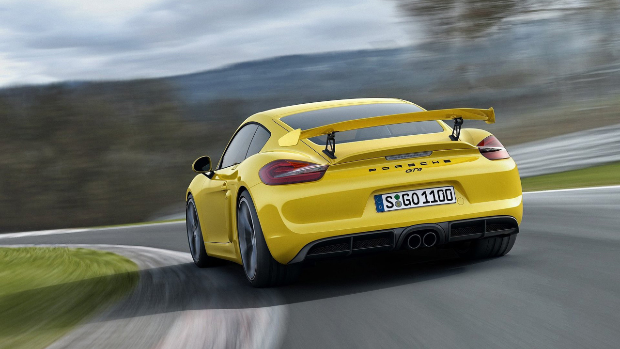 Обои porsche 911 gt3, Порше, спорткар, авто, 2016 Porsche Cayman GT4 в разрешении 1280x720
