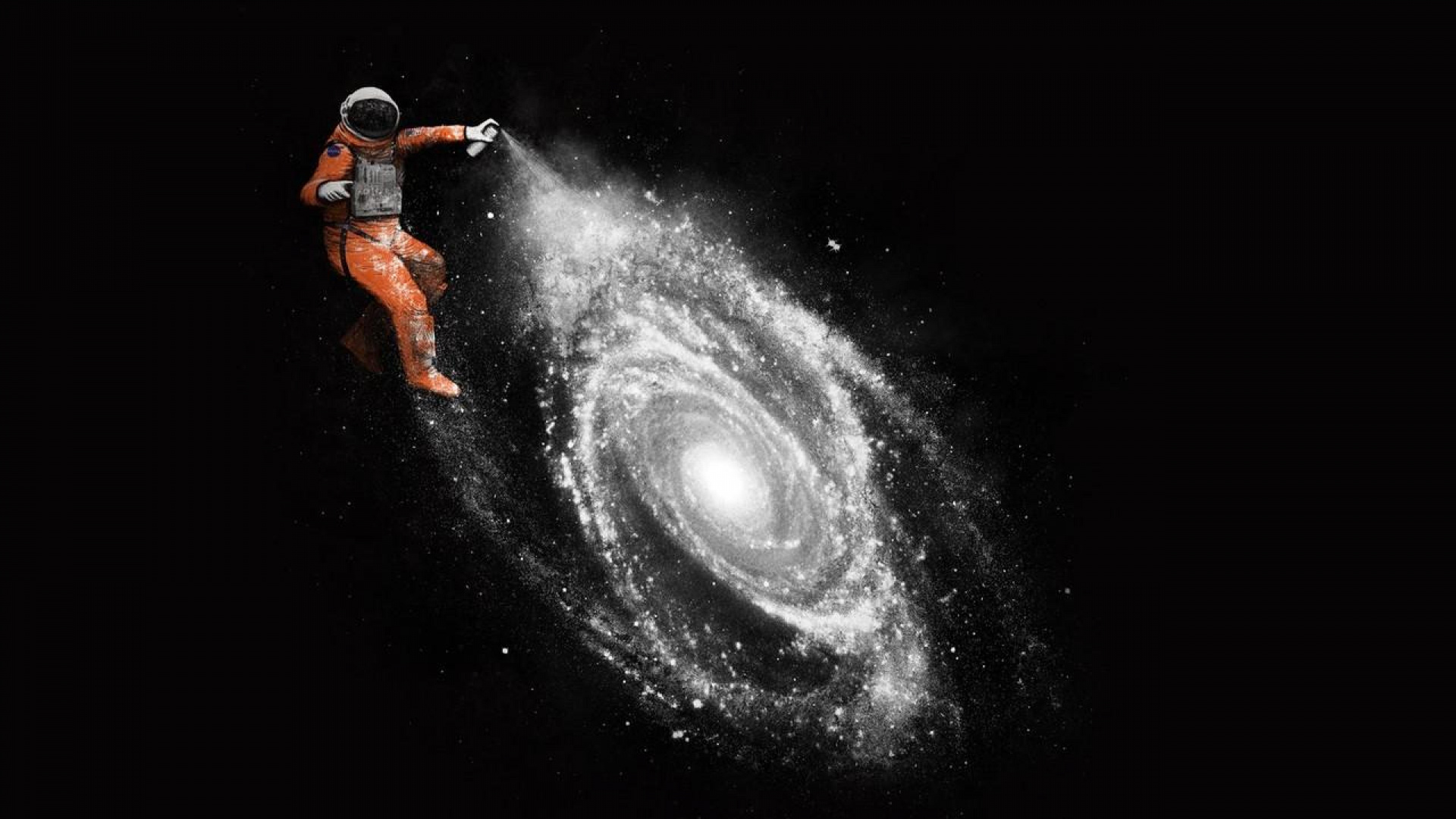 Обои живопись, артист, арт, дизайн, вода в разрешении 1920x1080