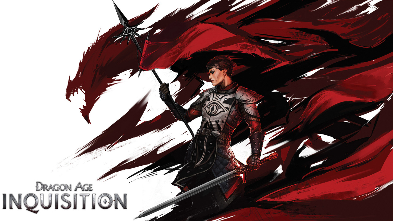Обои dragon age inquisition, дракон возраст происхождение, Драгон эйдж ii, аниме, иллюстрация в разрешении 1280x720
