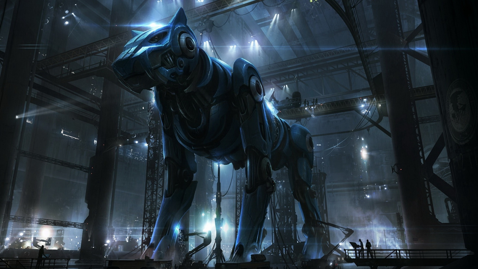 Обои киборг, спецэффекты, cg работы, робот, вымышленный персонаж в разрешении 1920x1080