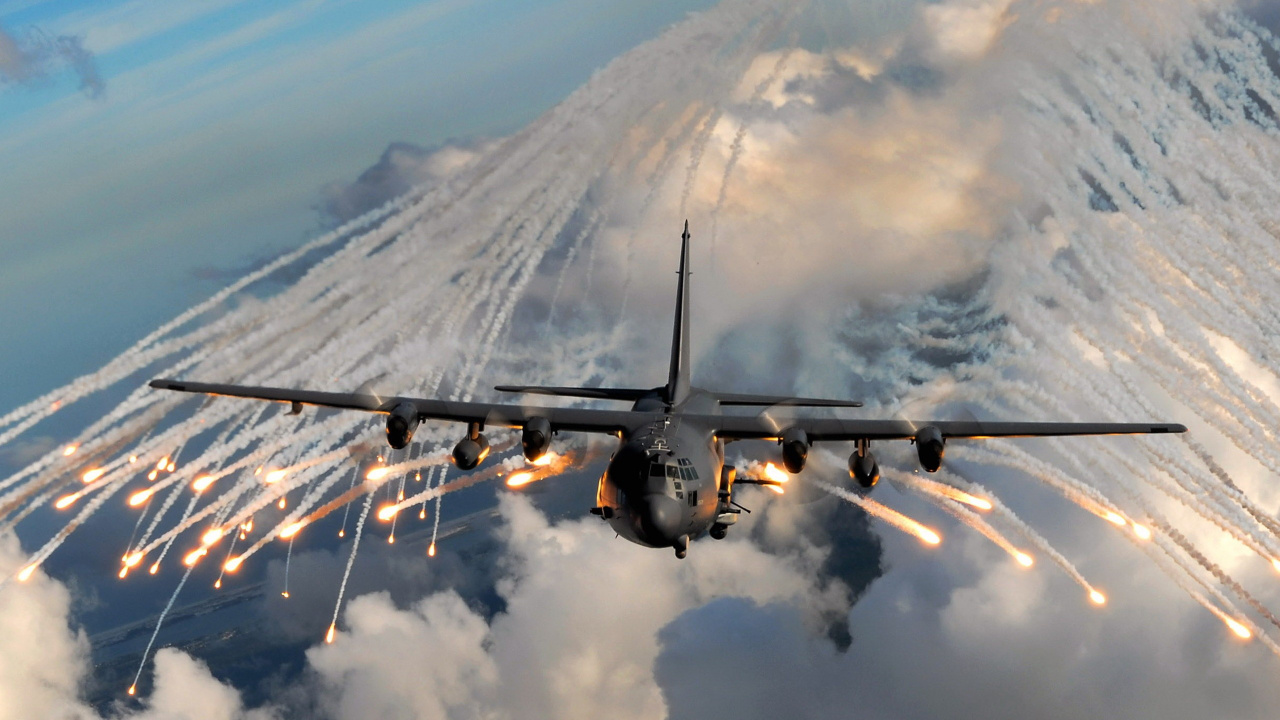 Обои самолеты, военный самолет, боевой вертолет, самолет, авиация в разрешении 1280x720