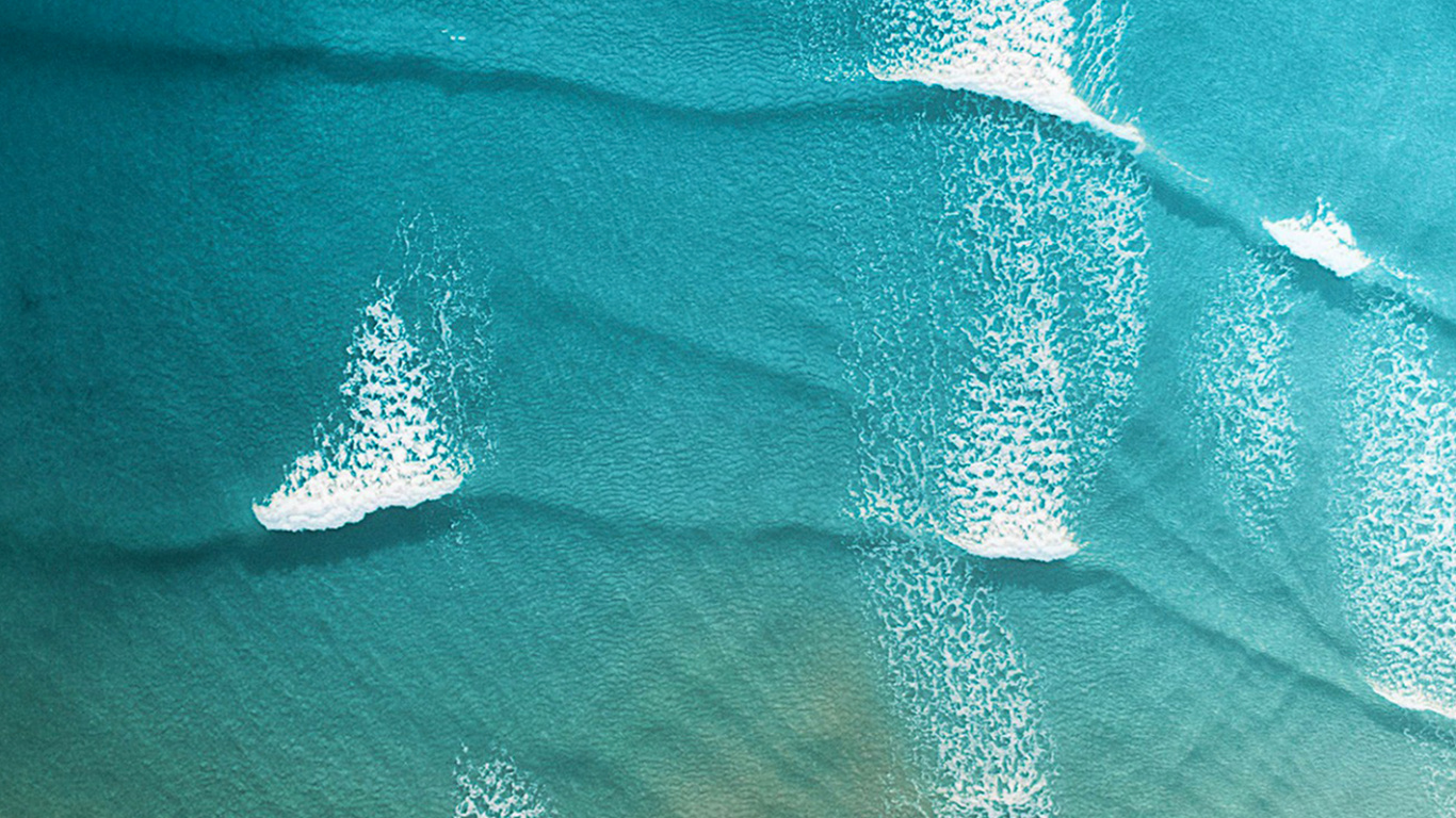 Обои Flat Sea в разрешении 1366x768