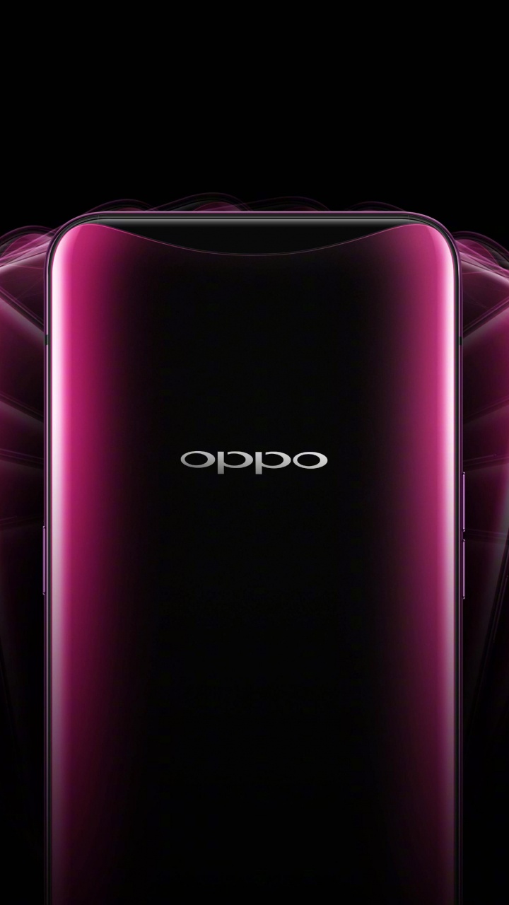 Обои OPPO Найти Х, смартфон, OPPO, красный цвет, пурпур в разрешении 720x1280