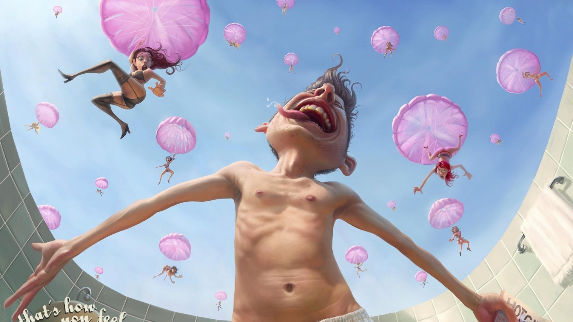 Обои иллюстрация, арт, цифровое искусство, иллюстратор, живопись в разрешении 1920x1080