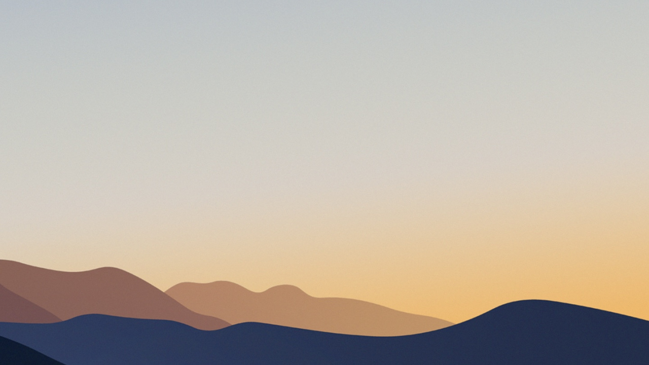 Обои атмосфера, облако, гора, послесвечение, природный ландшафт в разрешении 1280x720