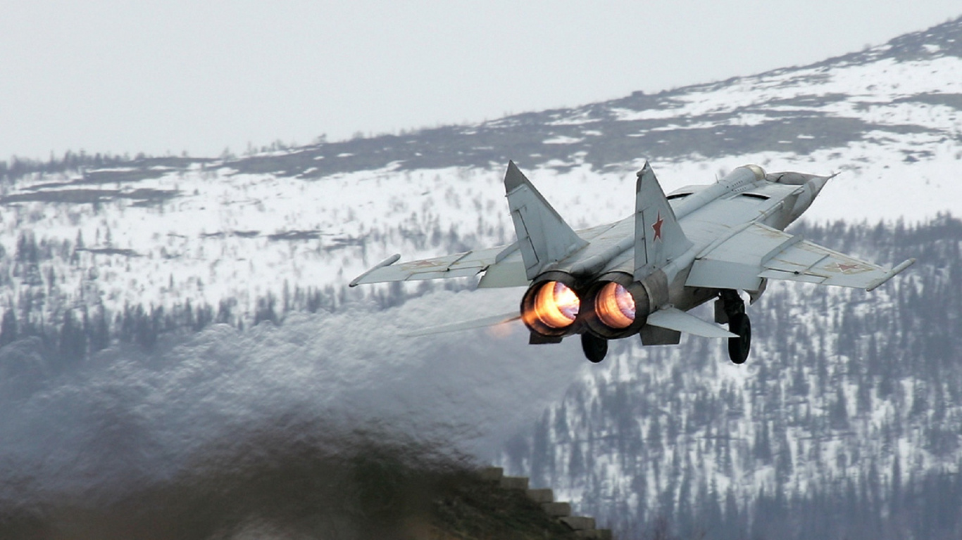 Обои миг 25, Миг-25РБ, самолеты, самолет, военный самолет в разрешении 1366x768