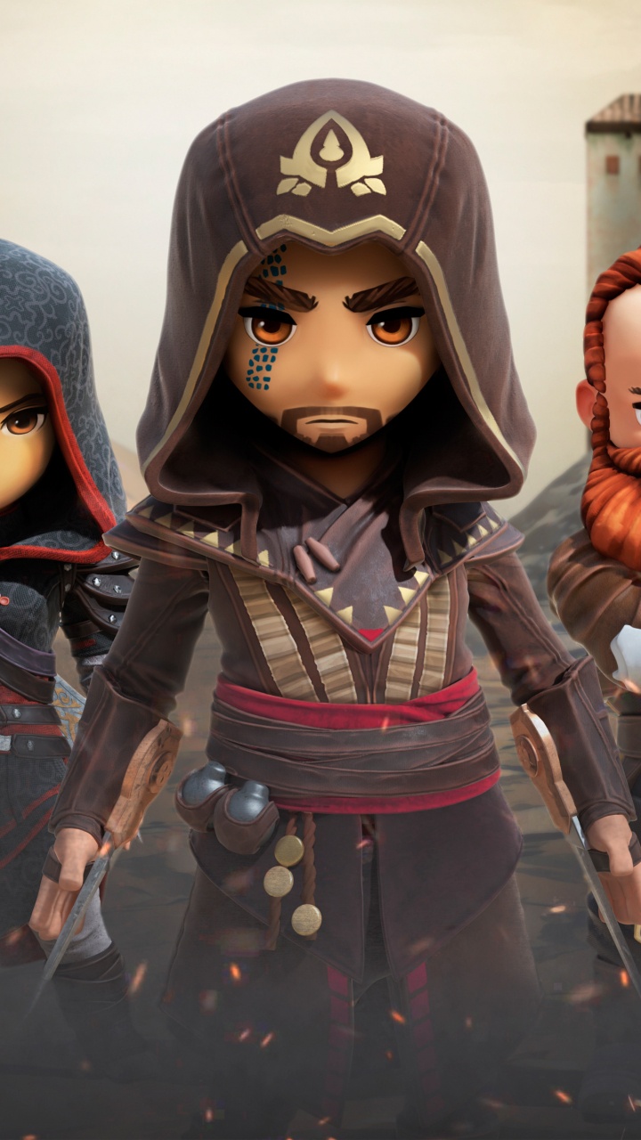 Обои ассассинс Крид восстания, assassins creed, Assassins Creed III, ubisoft, фигурка в разрешении 720x1280