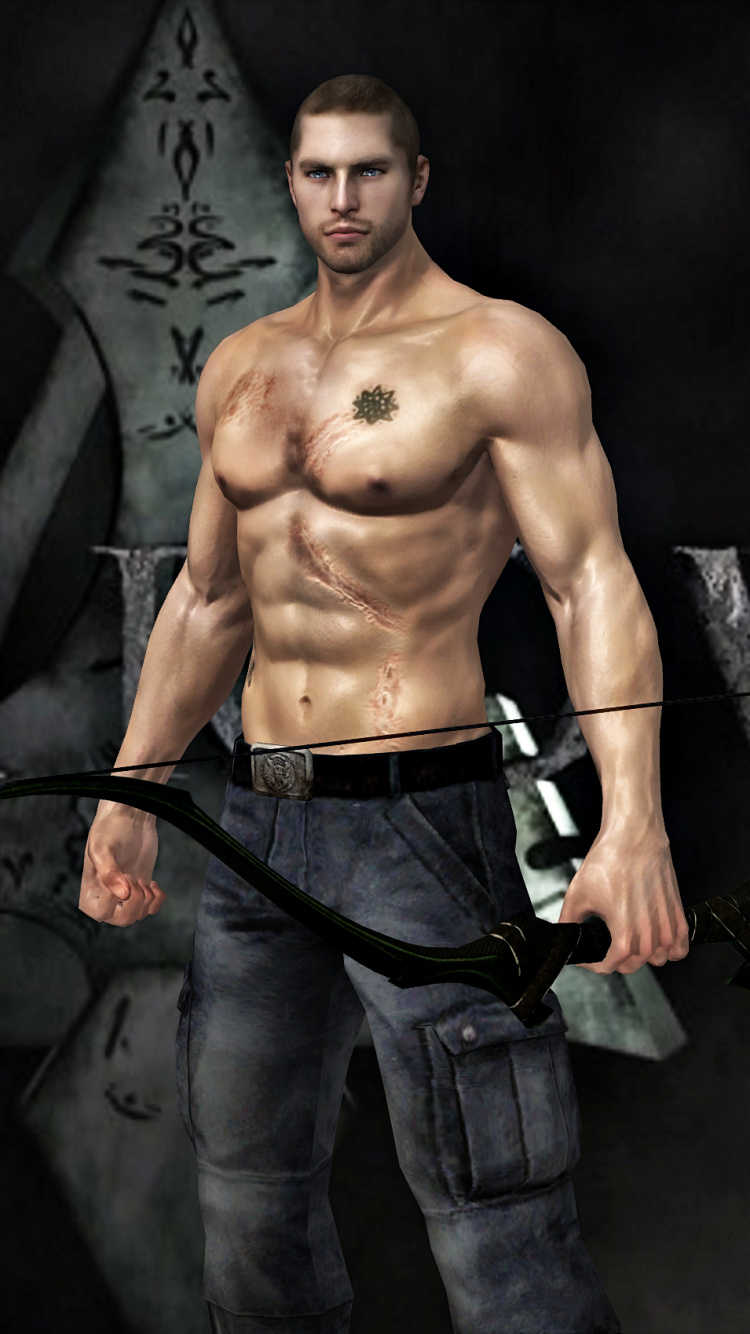 Обои Оливер Куин, Черная Канарейка, стрелка, мышца, фигурка в разрешении 750x1334