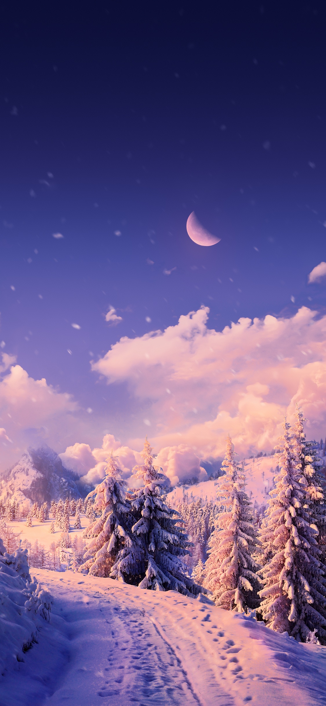 Обои облако, атмосфера, дневное время, гора, мир в разрешении 1125x2436