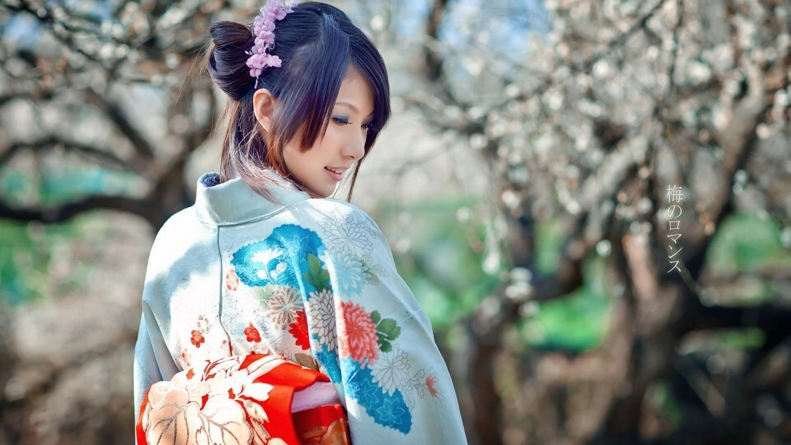 Японские девушки кимоно
