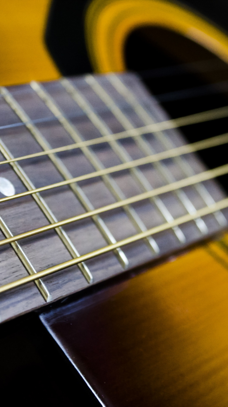 Обои акустическая гитара, басгитара, электрогитара, струнный инструмент, гитара в разрешении 750x1334