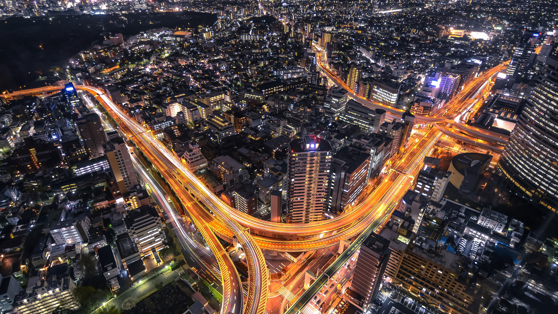 Обои городской пейзаж, городской район, город, метрополия, ориентир в разрешении 1920x1080