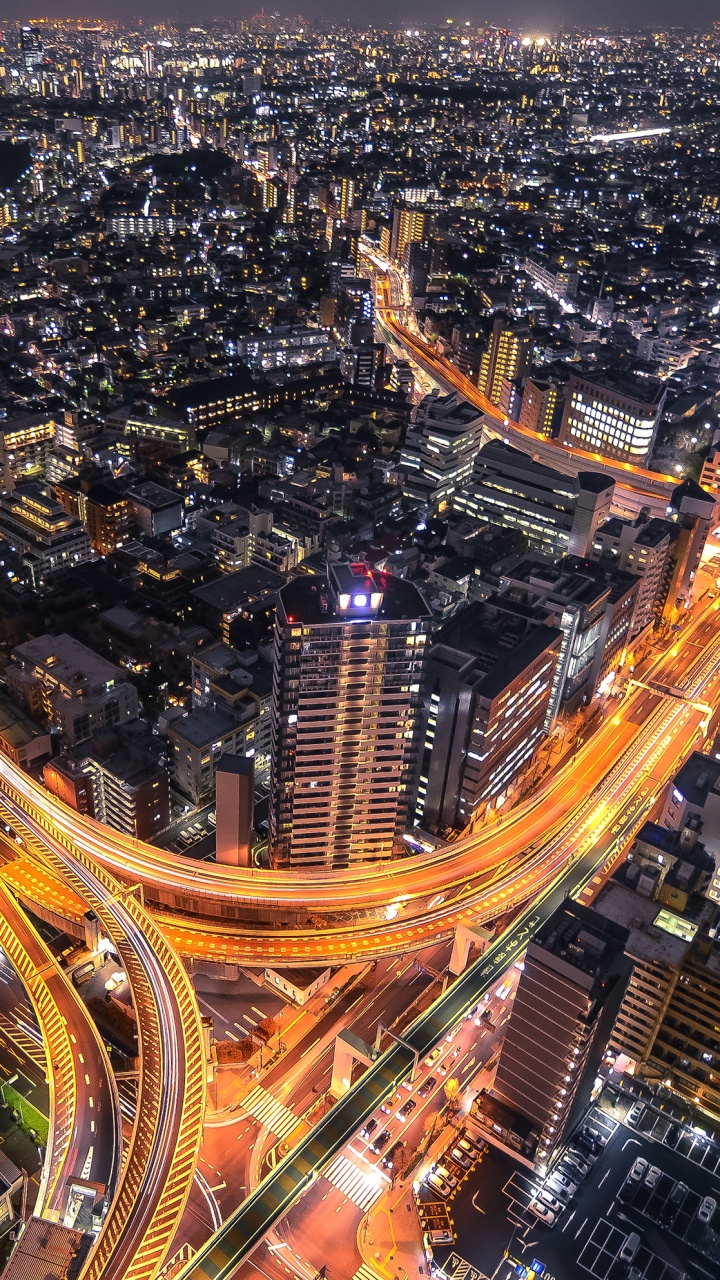 Обои городской пейзаж, городской район, город, метрополия, ориентир в разрешении 720x1280