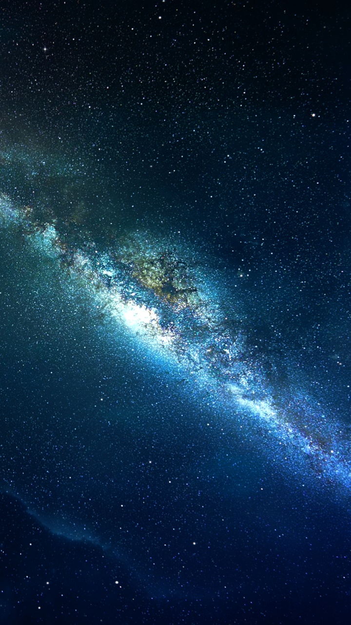 Обои туманность, космическое пространство, атмосфера, астрономический объект, Галактика в разрешении 720x1280