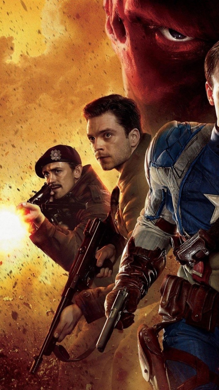 Обои Капитан Америка Первый Мститель, Капитан Америка, Капитан Америка Гражданская Война, marvel, супергерой в разрешении 720x1280