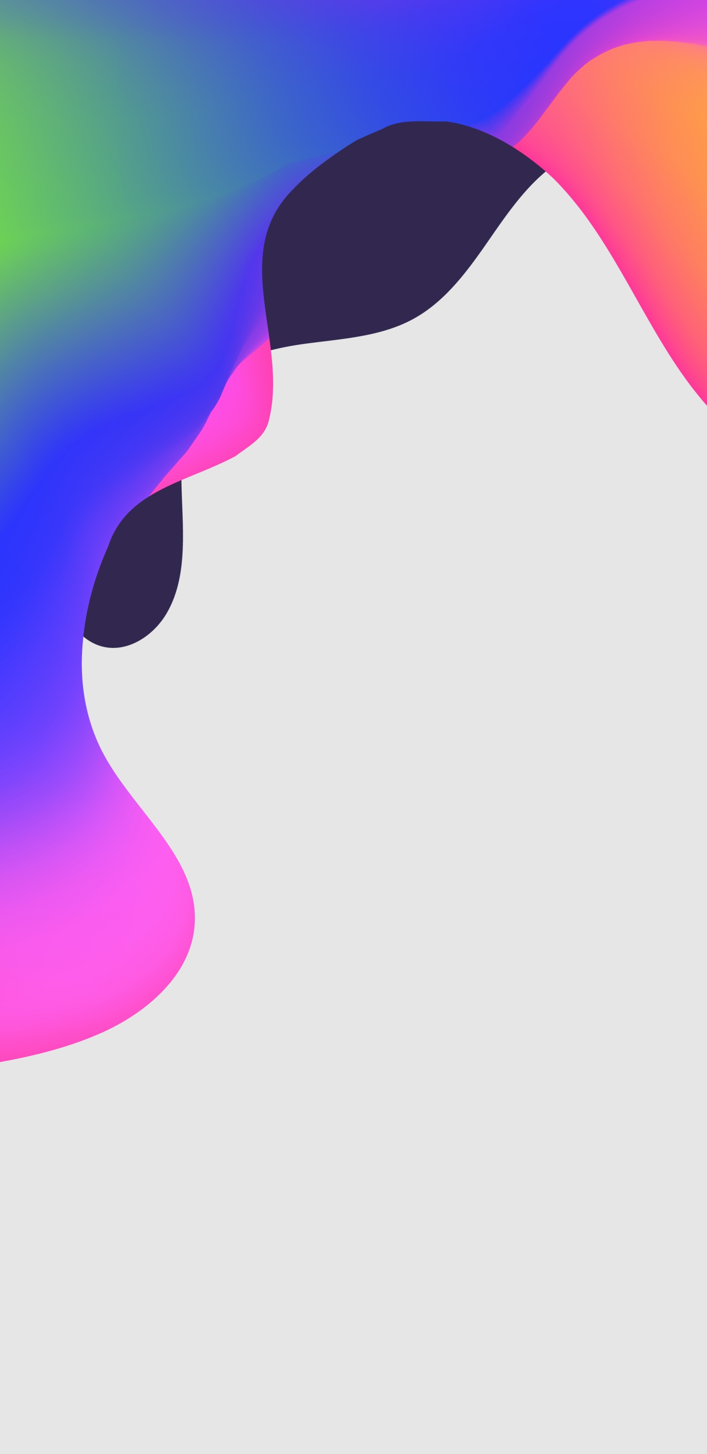 Обои свет, Фиолетовый, арт, рукав, полутона и оттенки в разрешении 1440x2960