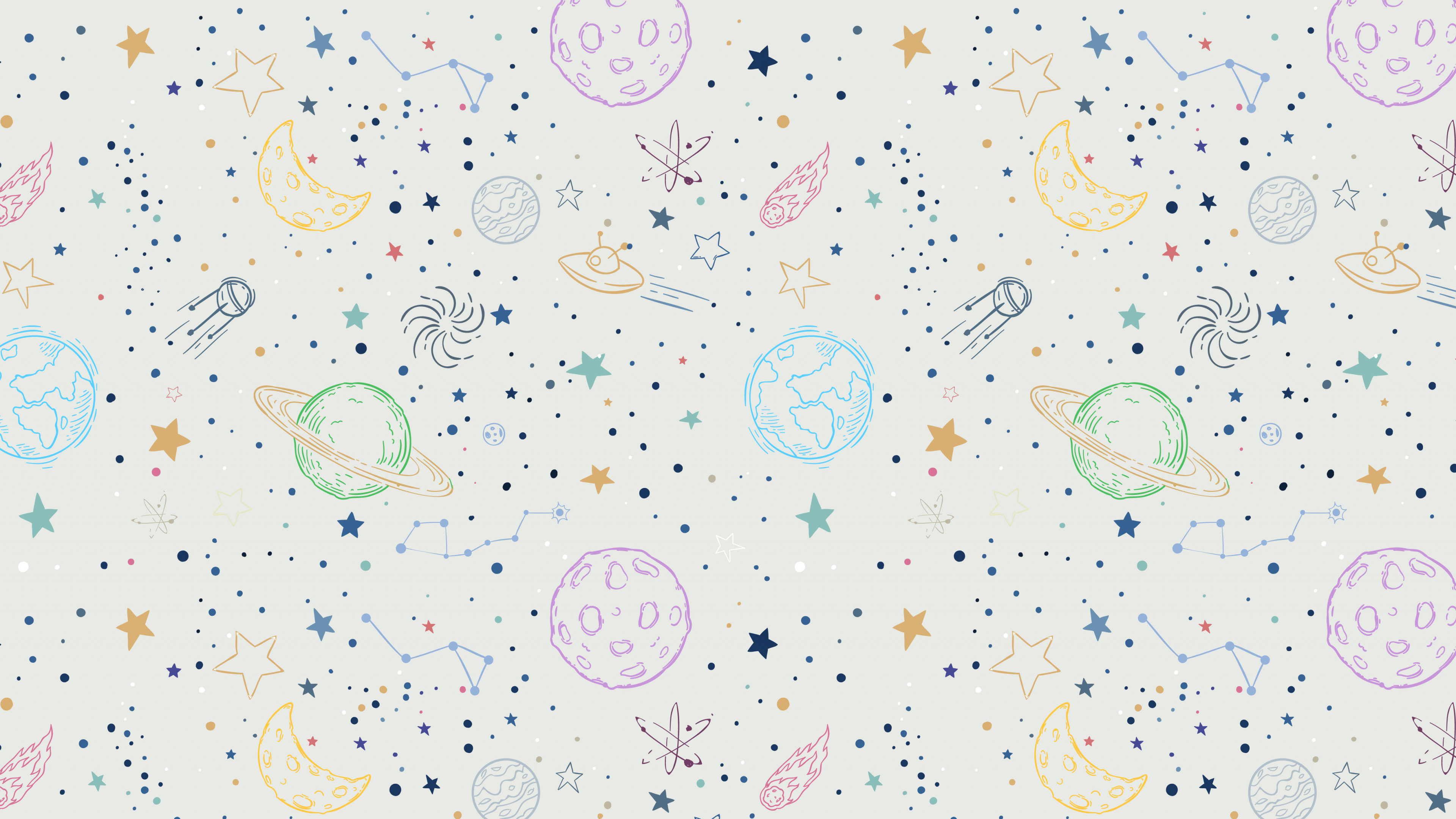 Обои визуальное искусство, арт, круг, узор, оберточная бумага в разрешении 3840x2160