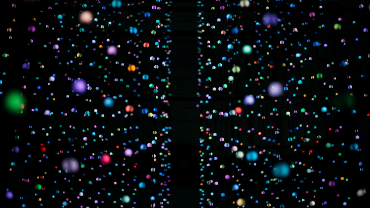 Обои узор, космос, фрактальное искусство, звезда, текстура в разрешении 1280x720