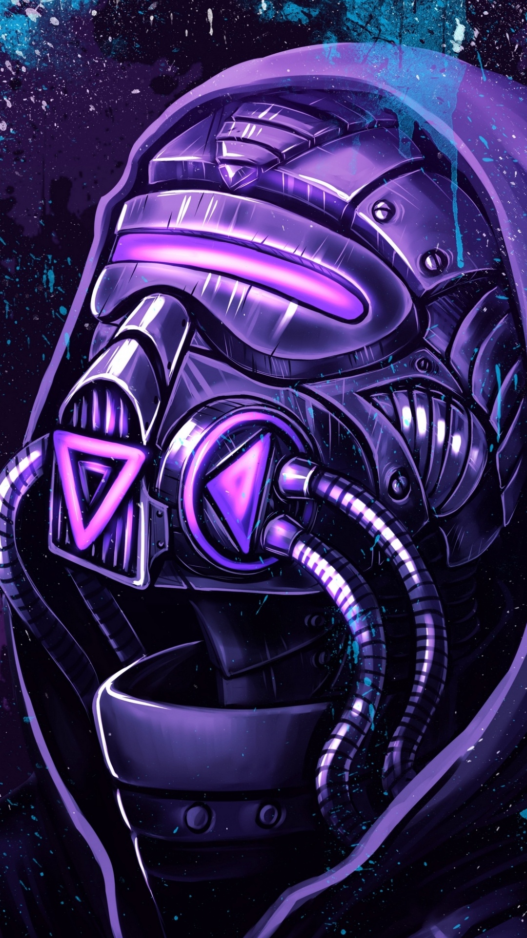 Обои андроид, музыкальная папка проигрыватель полный, мягкий, ios, пурпур в разрешении 1080x1920