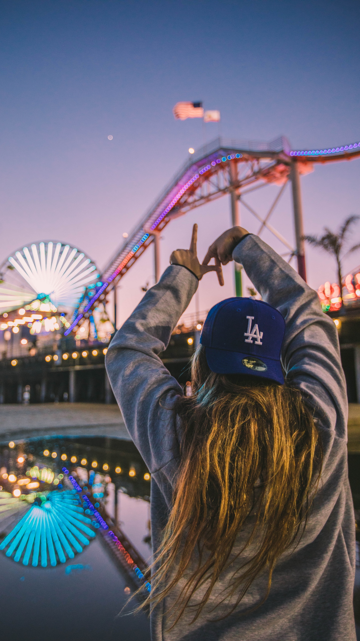 Обои лос-анджелес самостоятельная поездка, Лос-Анджелес, путешествие, вода, мир в разрешении 1440x2560