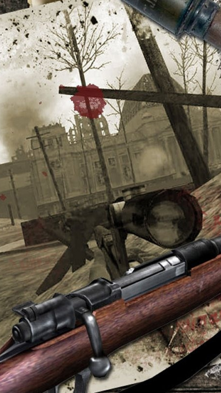 Обои винтовка, 2 мировой войны, пушка, оружие, война в разрешении 750x1334