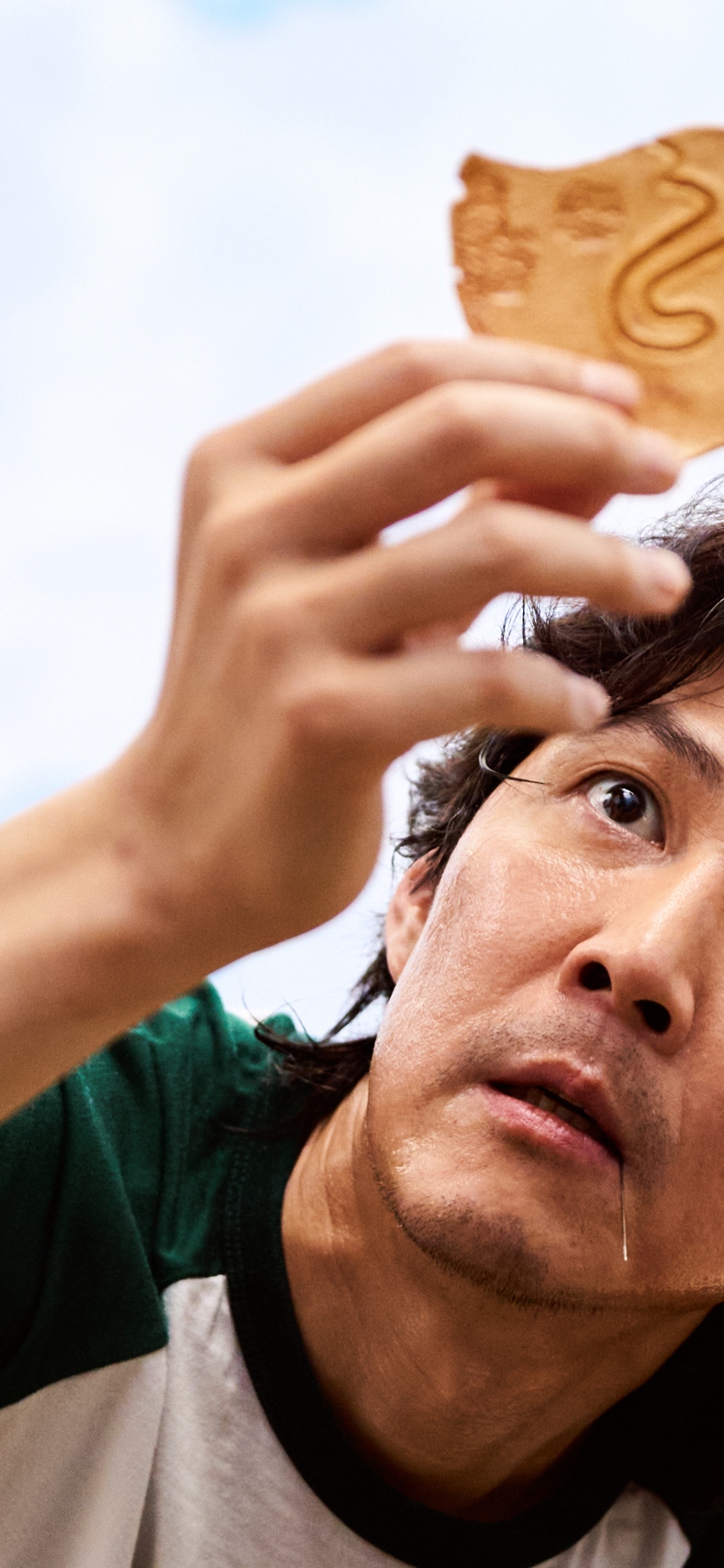 Обои игра в кальмара, Далгона, Ли Чжон Чжэ, нетфликс, развлечение в разрешении 1125x2436