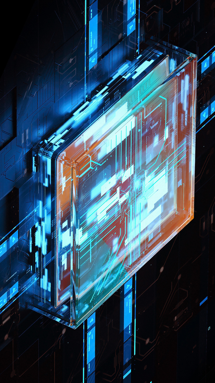 Обои коммерческое здание, рог телефон 7, asus, здание, электричество в разрешении 750x1334