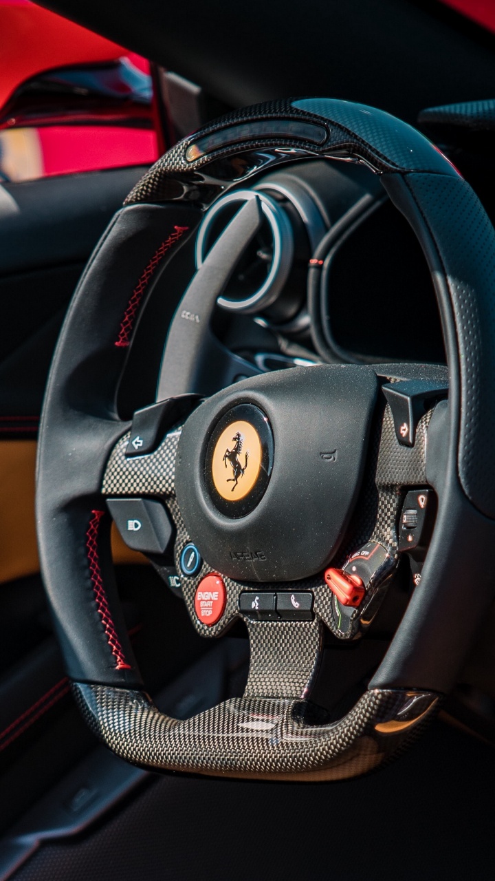 Обои bmw спорткар интерьер, рулевое колесо, Король, спорткар, Байерише Моторен Верке АГ в разрешении 720x1280