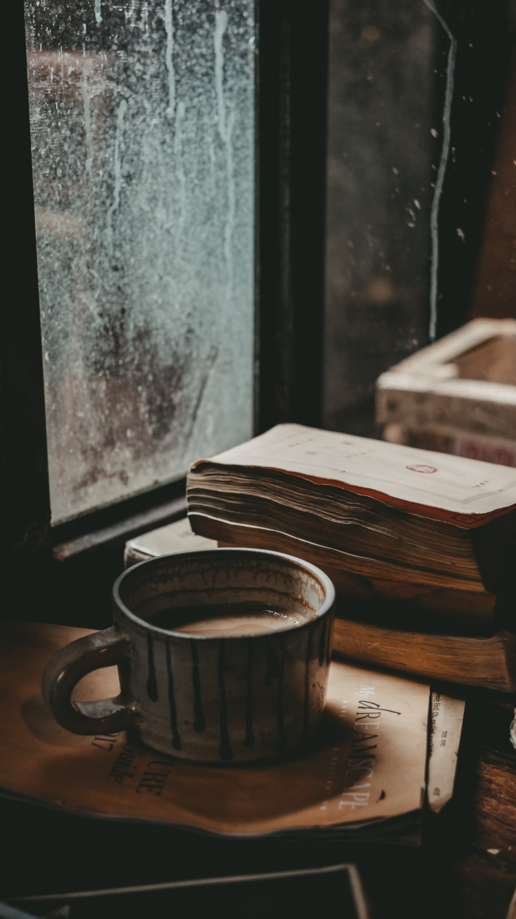 Обои кофе, кофе эспрессо, чай, латте, боб в разрешении 750x1334