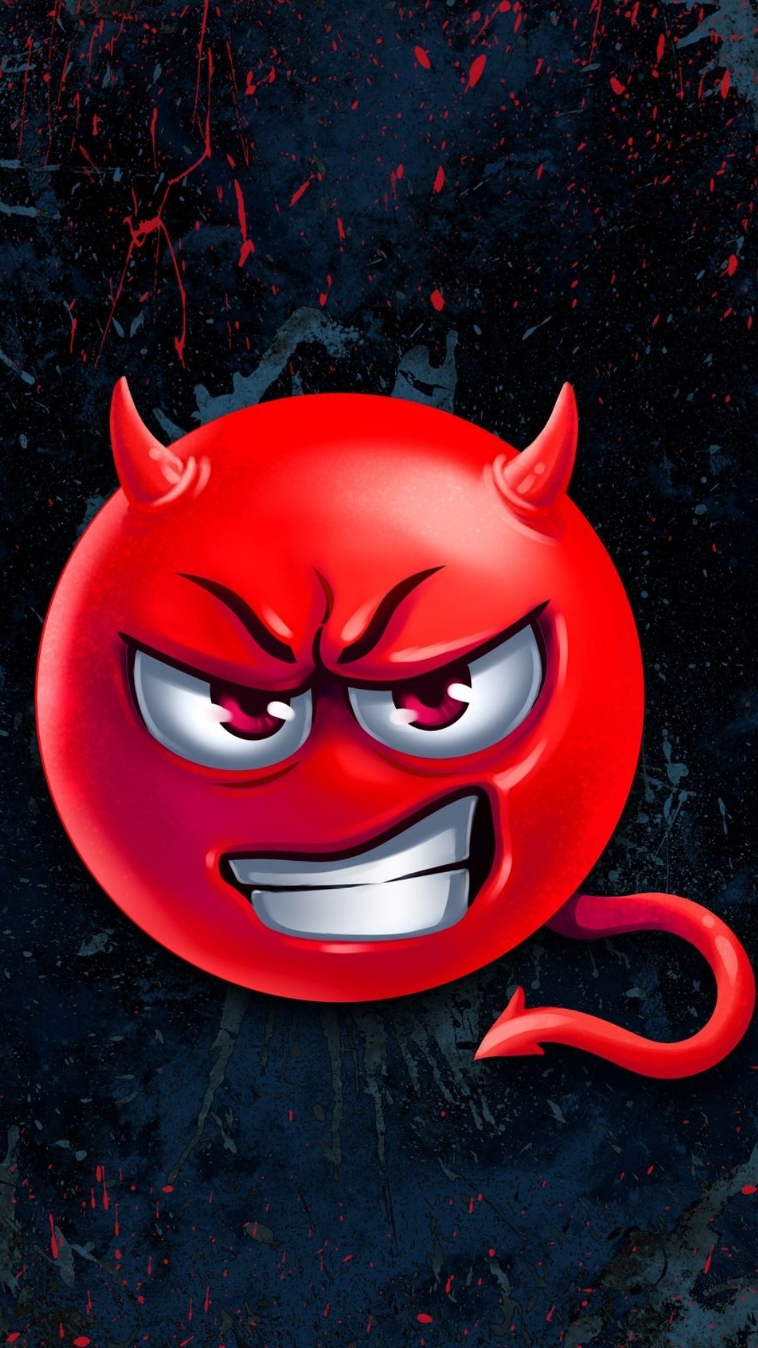 Обои мультфильм, рисование, голова, глаз, арт в разрешении 1080x1920