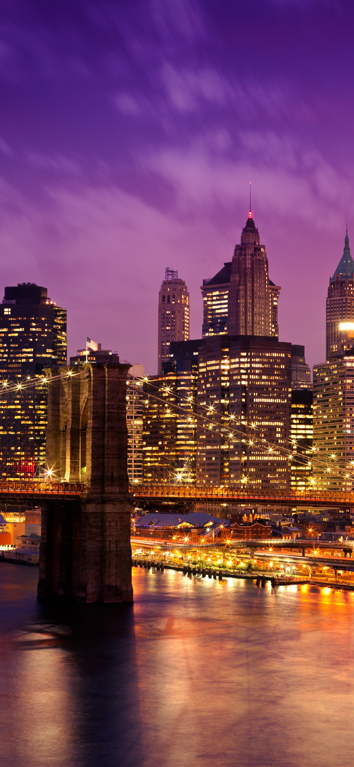 Обои городской пейзаж, город, линия горизонта, метрополия, городской район в разрешении 1242x2688