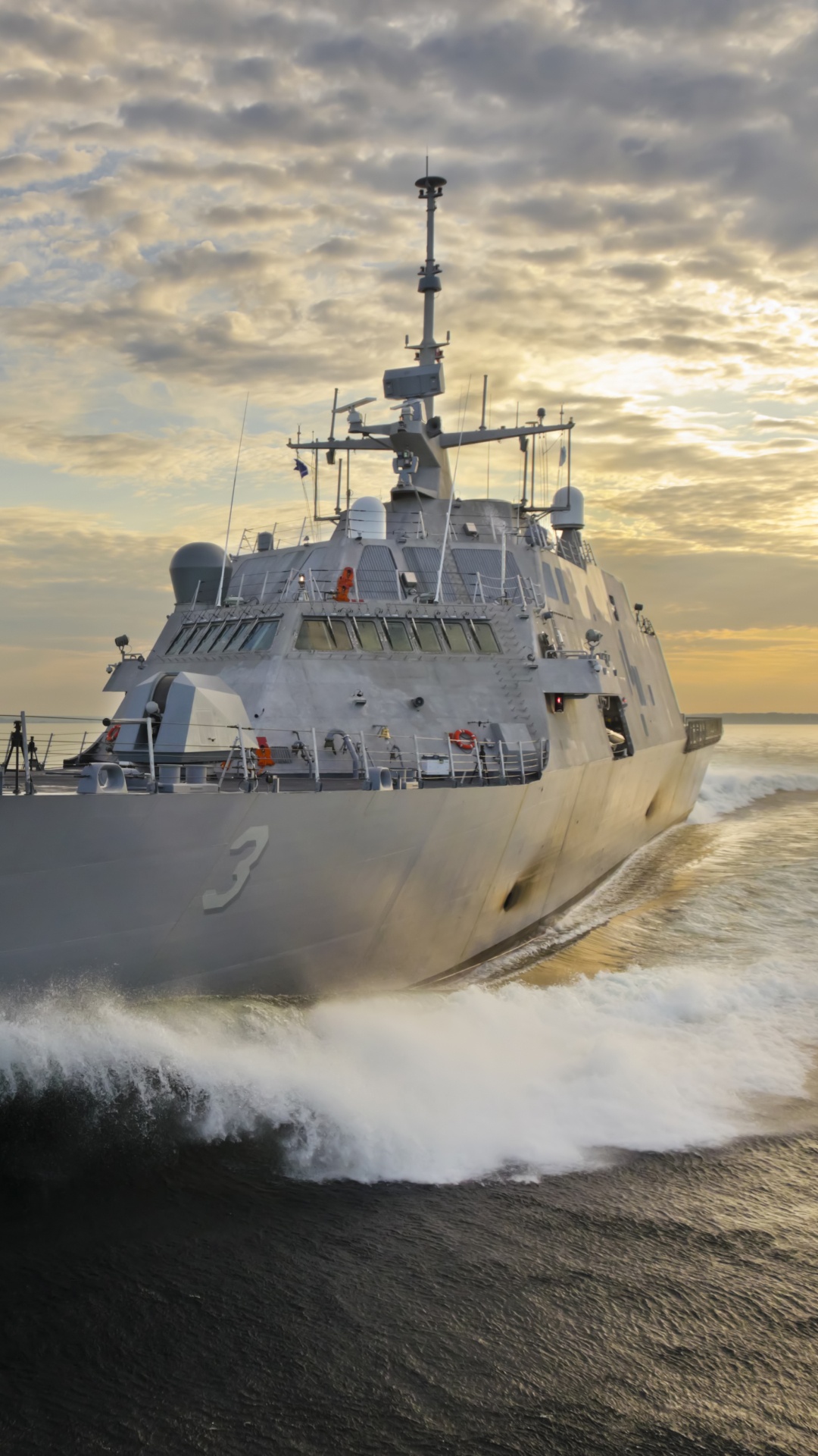 Обои прибрежный боевой корабль, Свобода-класс надводных боевых кораблей, военно морской флот США, корабль, военный корабль в разрешении 1080x1920