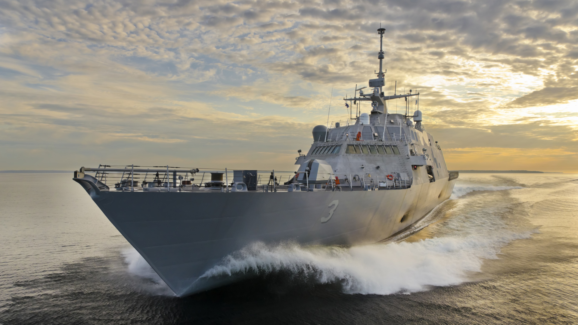 Обои прибрежный боевой корабль, Свобода-класс надводных боевых кораблей, военно морской флот США, корабль, военный корабль в разрешении 1920x1080