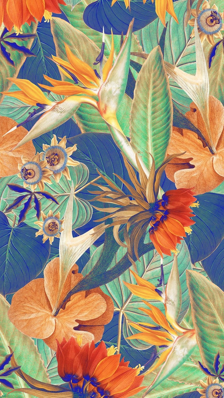 Обои арт, добро, дизайн, цветок, растение в разрешении 720x1280