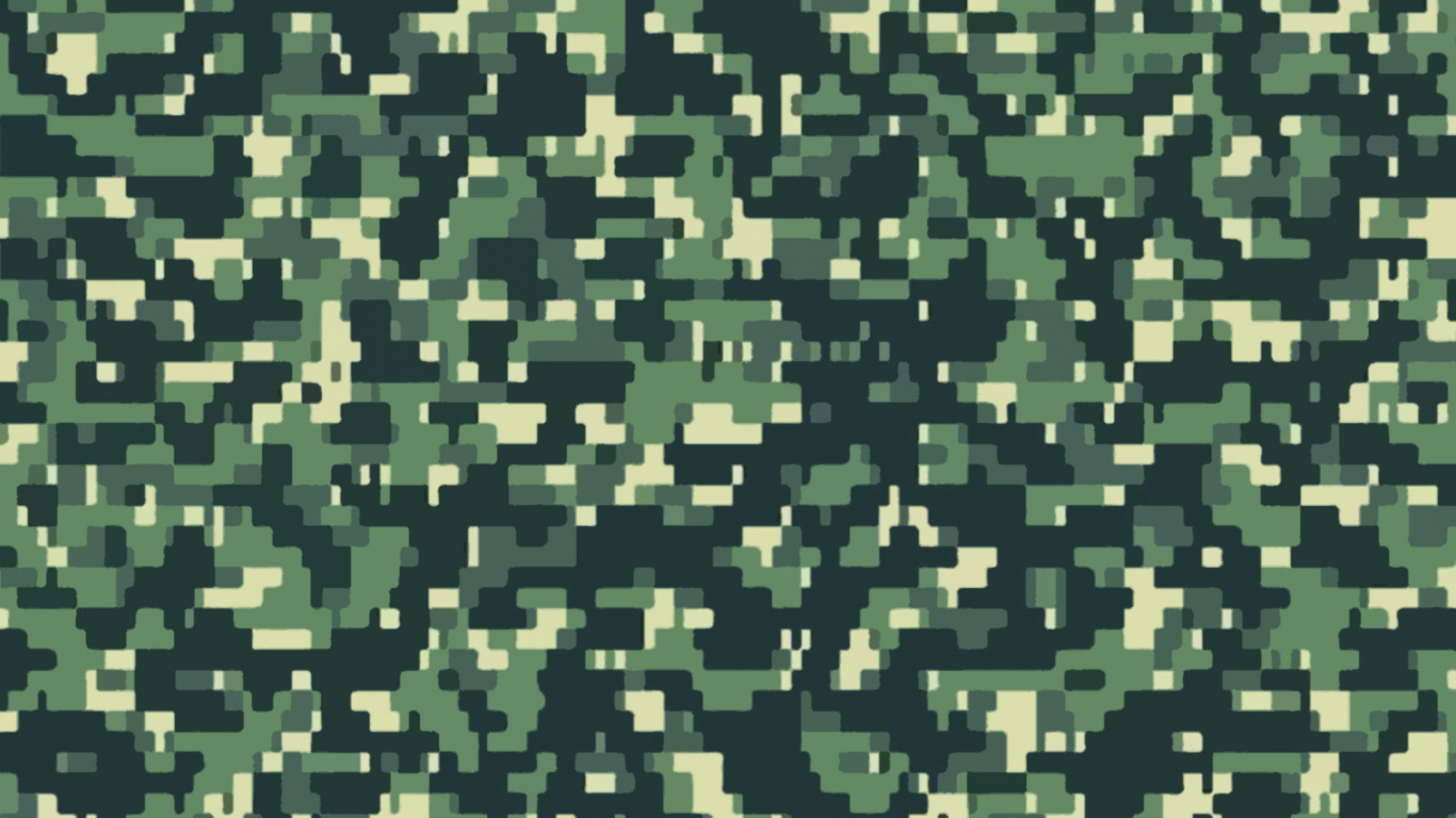 Обои камуфляж, Многоуровневый камуфляж, военный камуфляж, Многокамерный, векторная графика в разрешении 1366x768