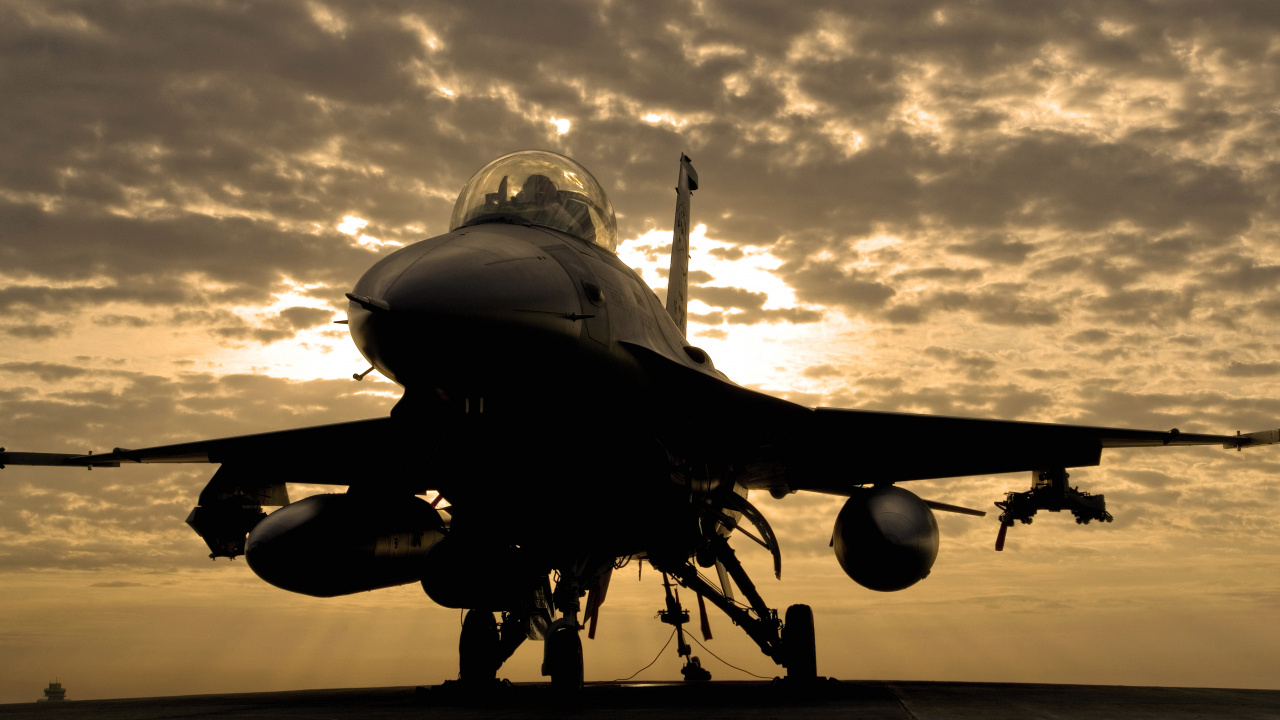 Обои военный самолет, самолеты, самолет, авиация, воздушные силы в разрешении 1280x720