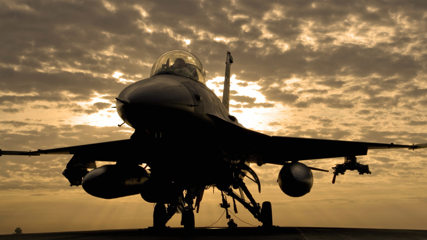 Обои военный самолет, самолеты, самолет, авиация, воздушные силы в разрешении 1366x768