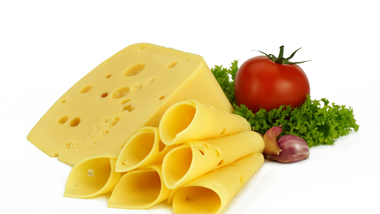 Обои молоко, сыр, плавленный сыр, пища, ингредиент в разрешении 1280x720