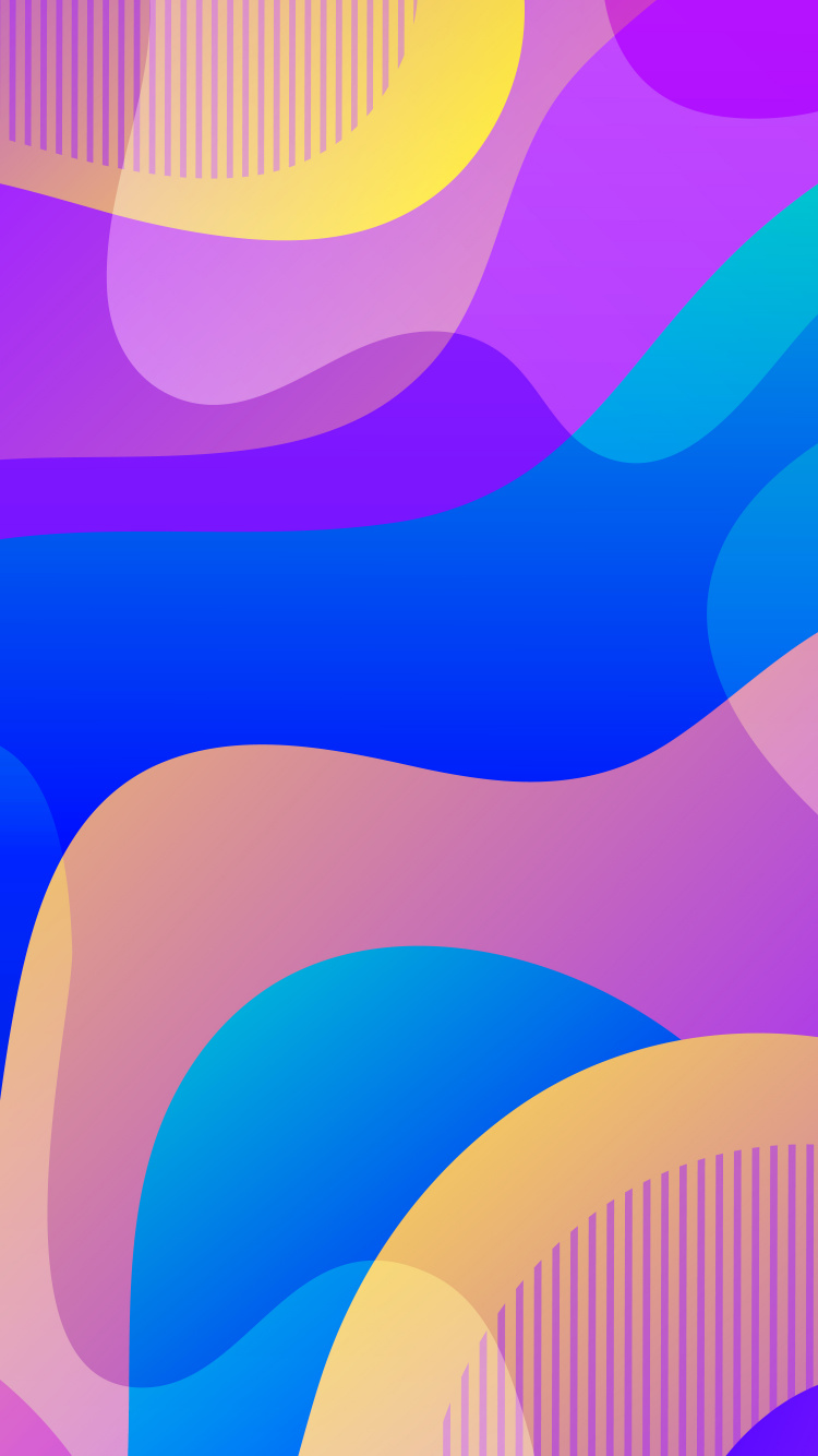 Обои визуальное искусство, графический дизайн, арт, живопись, красочность в разрешении 750x1334