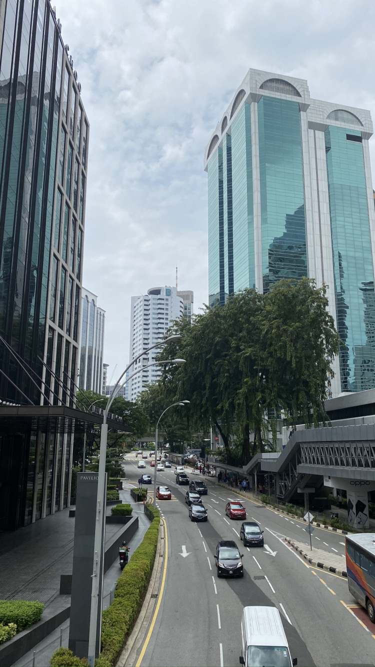 Обои Король, башня, дорога, архитектура, транспорт в разрешении 750x1334