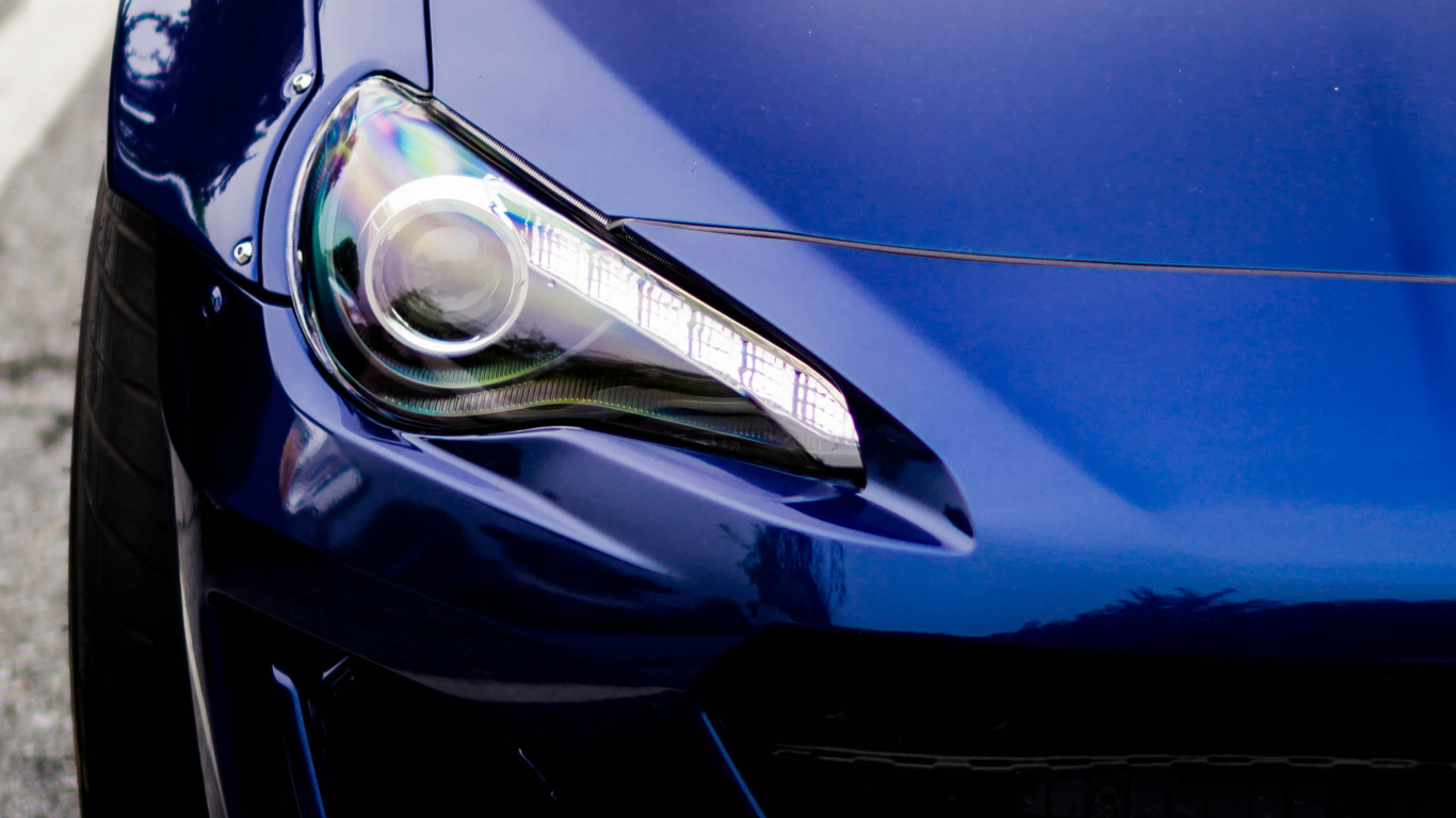 Обои семейный автомобиль, спорткар, легковые автомобили, Субару брз, Бугатти Диво в разрешении 1366x768