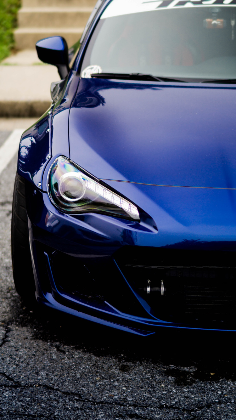 Обои семейный автомобиль, спорткар, легковые автомобили, Субару брз, Бугатти Диво в разрешении 750x1334