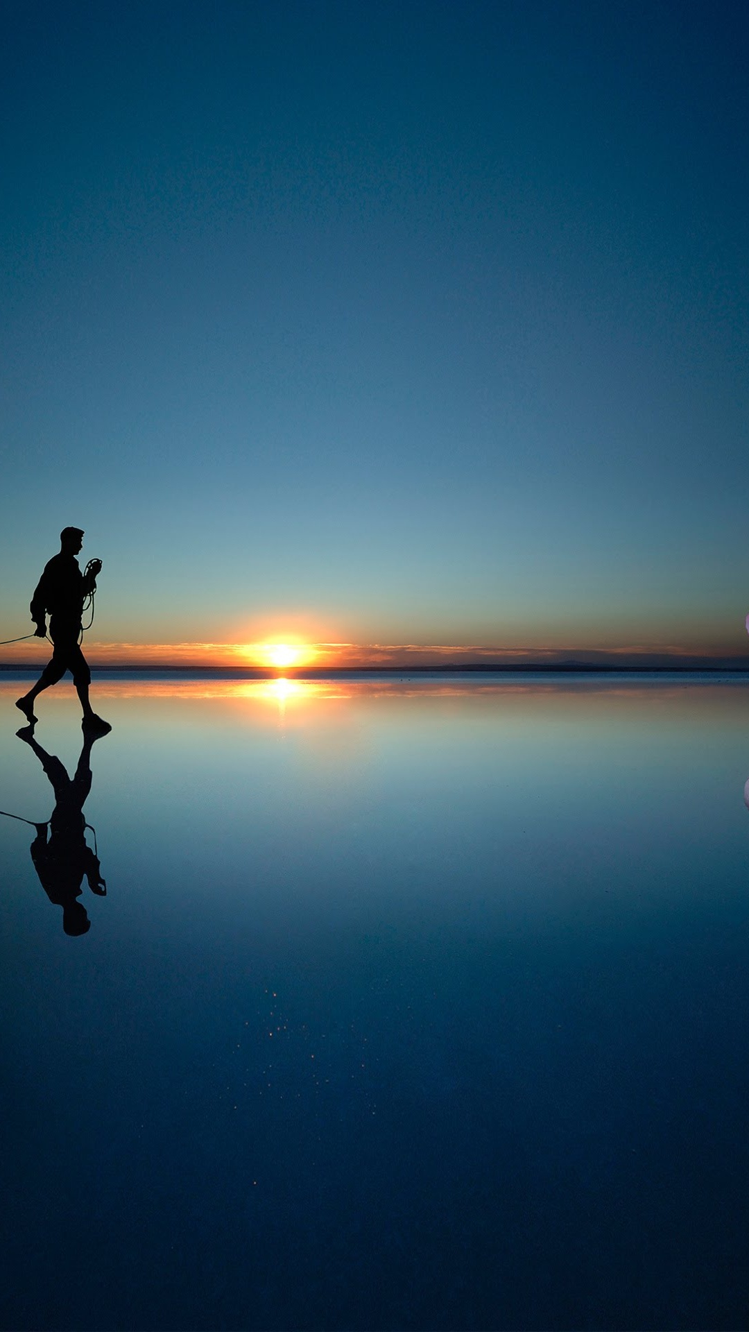 Обои ZTE, ZTE Axon M, вода, конь, отражение в разрешении 1080x1920