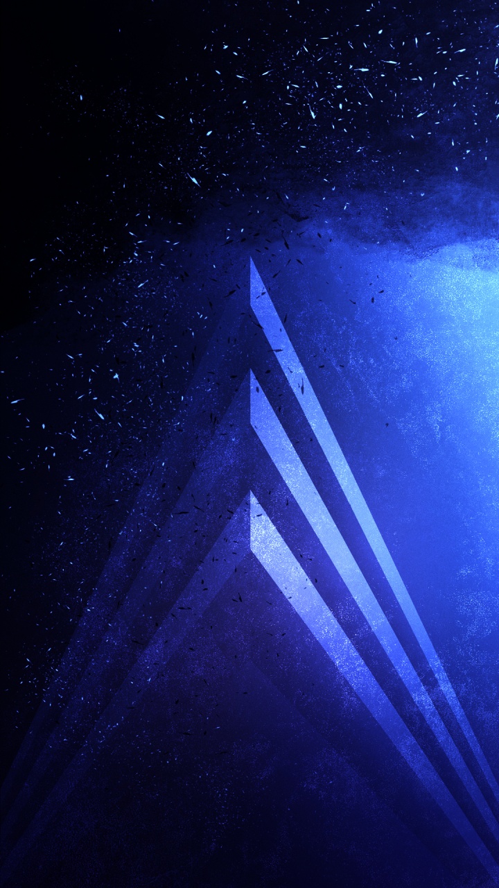 Обои атмосфера, земля, геометрия, звезда, космос в разрешении 720x1280