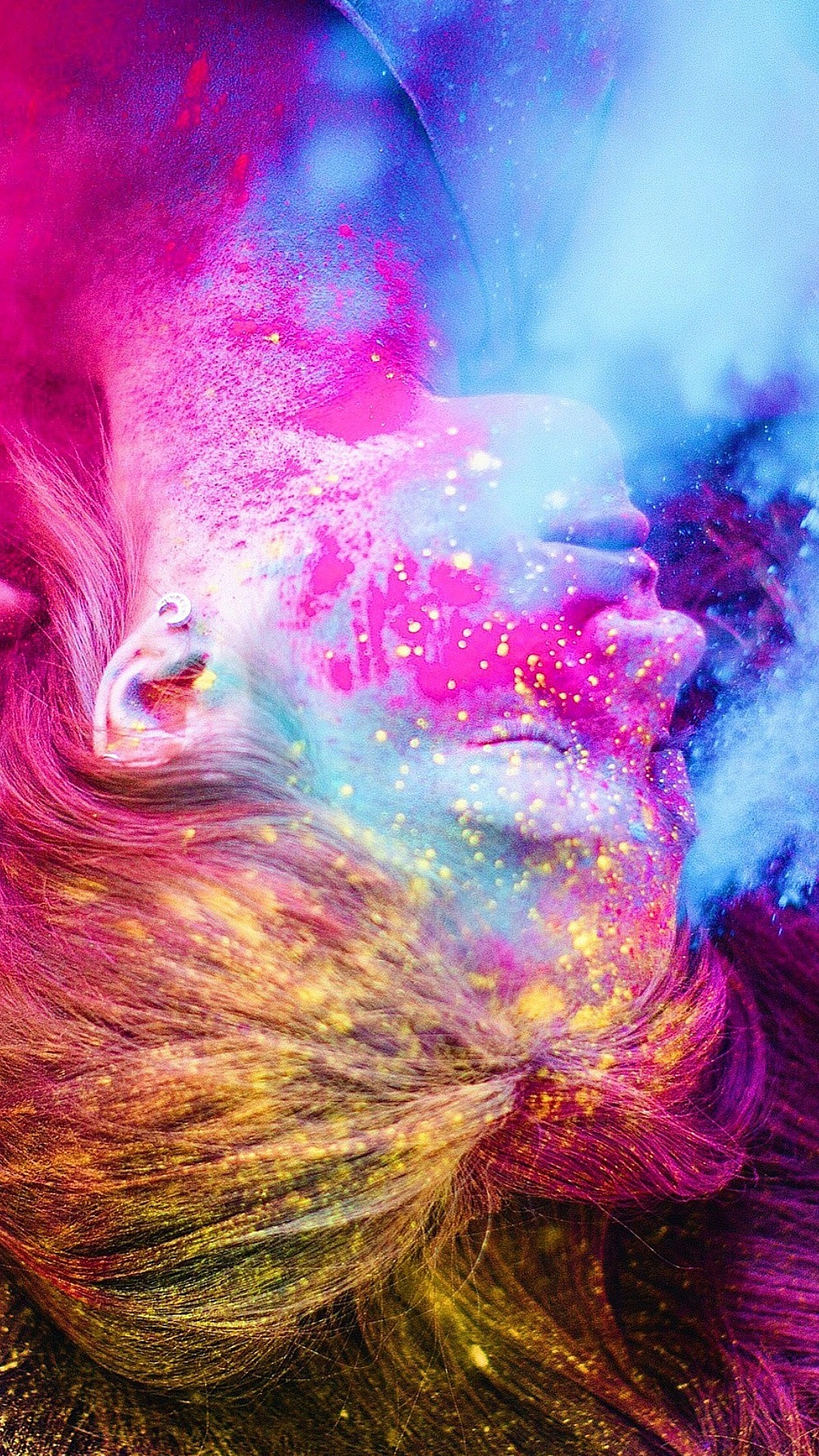 Обои пурпур, розовый, растение, Фиолетовый, красный цвет в разрешении 1080x1920