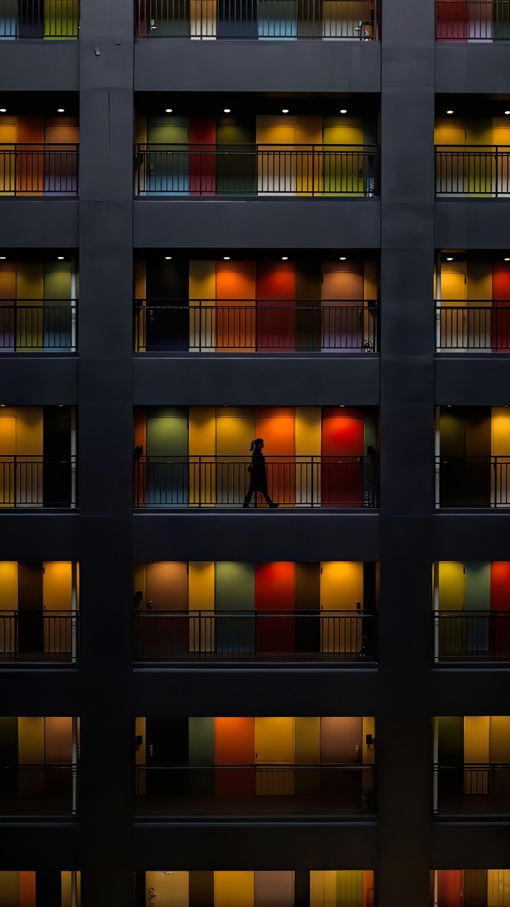 Обои башня, токийская башня, арт, здание, дневное время в разрешении 720x1280