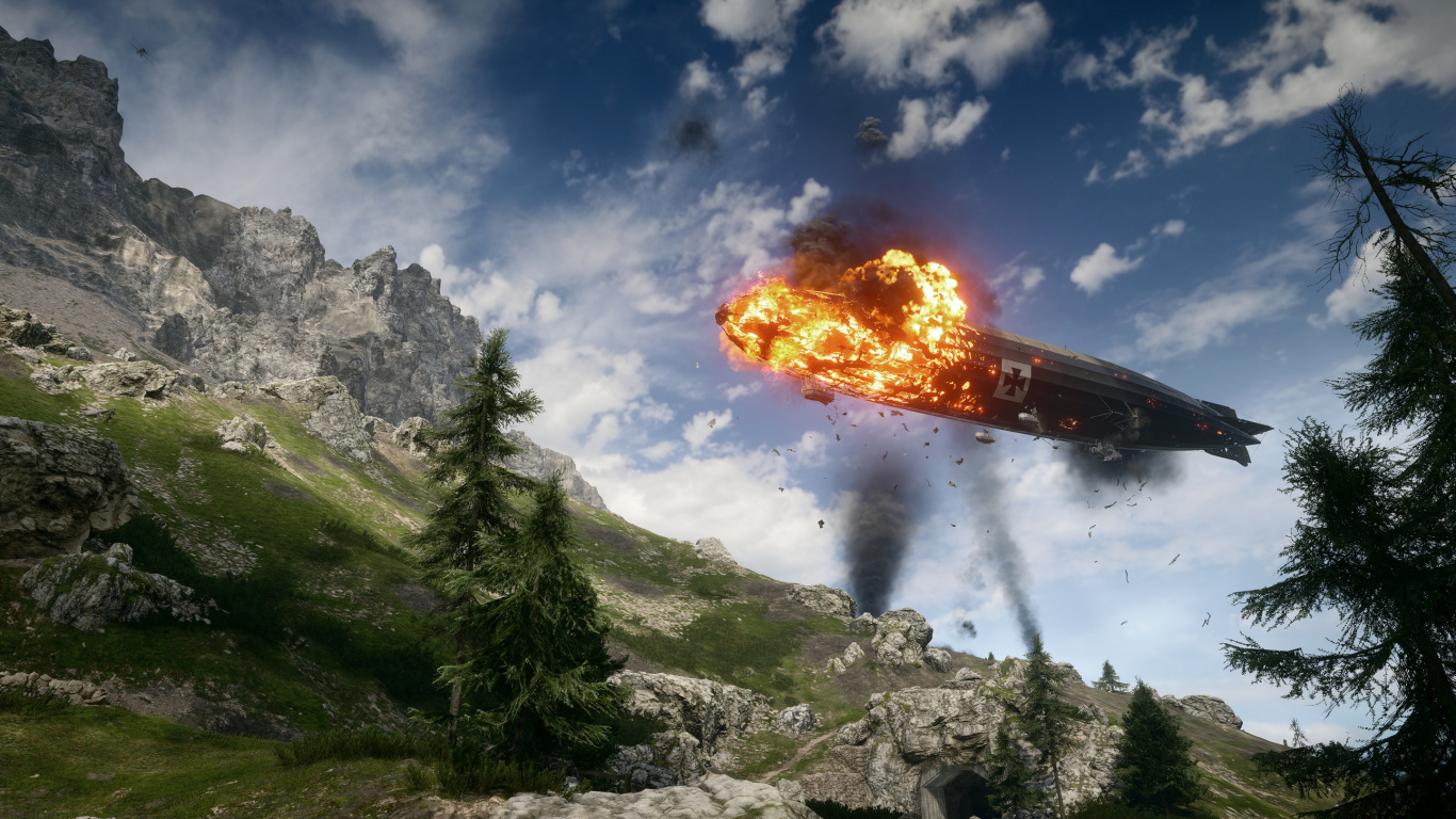 Обои радеон, Графический процессор, рок, гора, горный хребет в разрешении 1366x768