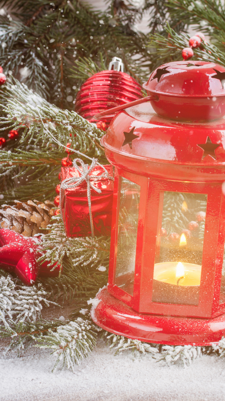 Обои Рождественский день, елка, Рождественские украшения, Рождество, пихта в разрешении 750x1334