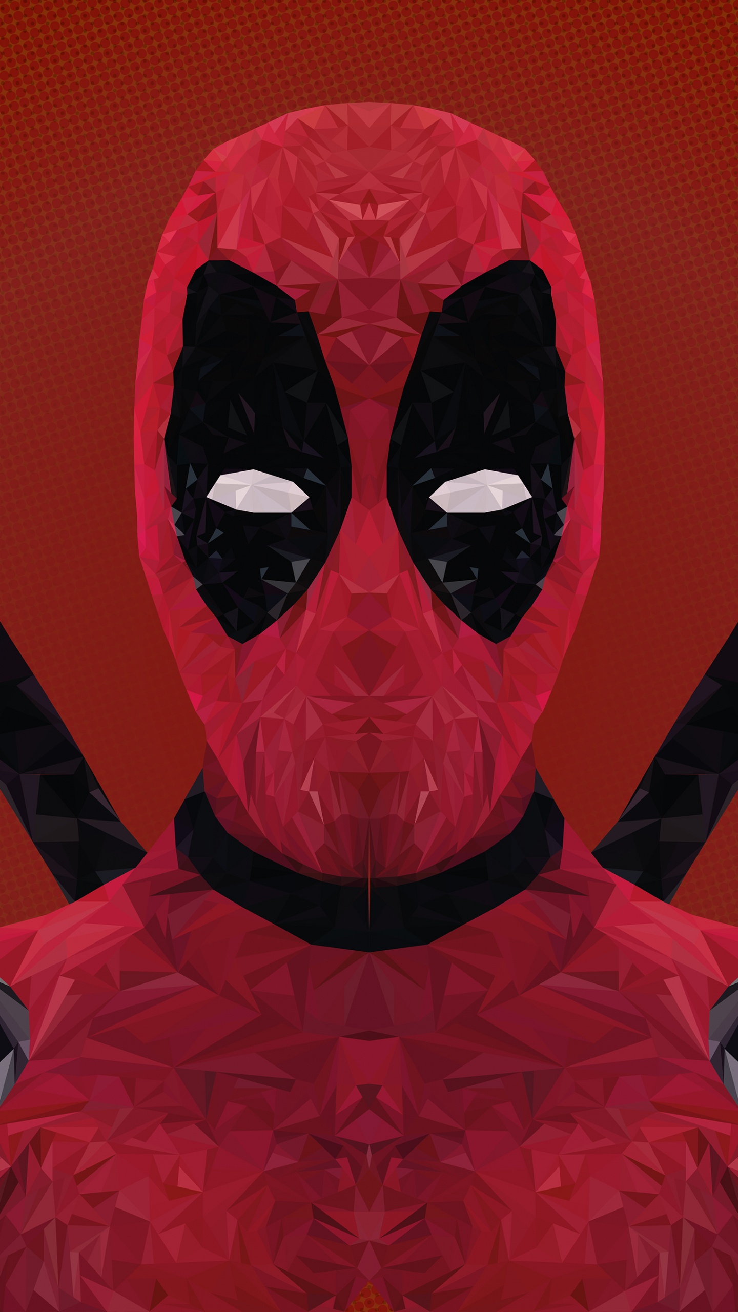 Обои дэдпул, супергерой, фикция, вымышленный персонаж в разрешении 1440x2560