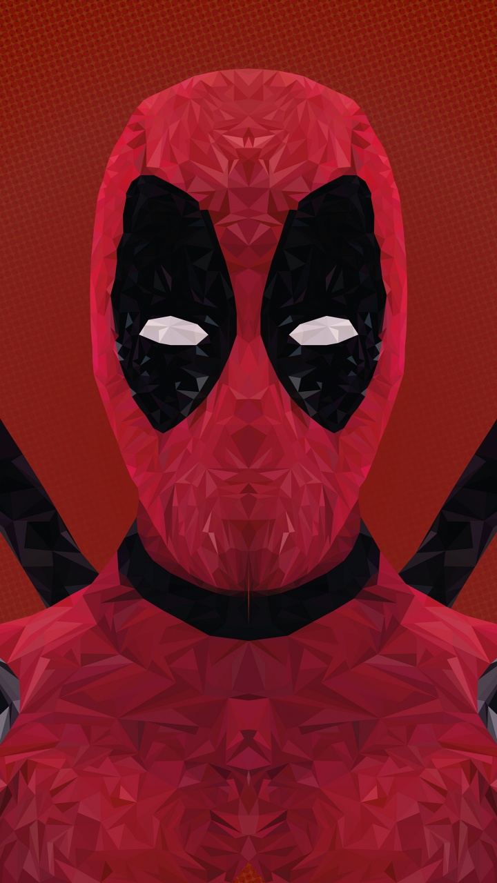 Обои дэдпул, супергерой, фикция, вымышленный персонаж в разрешении 720x1280